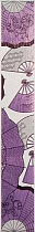 Бордюр Kerama Marazzi Кимоно Зонтики 7.7х40.2 см, 4153/B1772