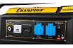 Генератор Champion GG3200EW (3,2/3,5кВт OHV 7,5лс 15л 48кг эл.старт колеса)