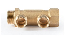 Латунный коллектор PROFACTOR в/н 3/4&quot; х 2 вых 1/2&quot;нар PF MF 262.2