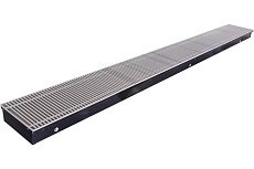 Внутрипольный конвектор STOUT SCQ 75.240.2250 решетка алюминиевая SCQ-1100-0724225 RG008TBK60240M