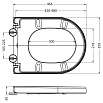 Крышка-сиденье BelBagno Sfera-T BB2002SC с микролифтом