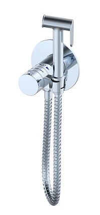 Смеситель Oliveeka Y-Line OL-829909-CR с гигиеническим душем, термостат, хром