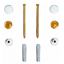 Крепление к унитазу и биде Simas F90oro золото