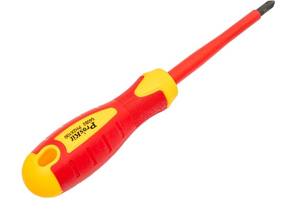 Диэлектрическая отвертка ProsKit SD-810-P2 (аналог SD-800-P2) 1000 В, PH2x100 С00040181