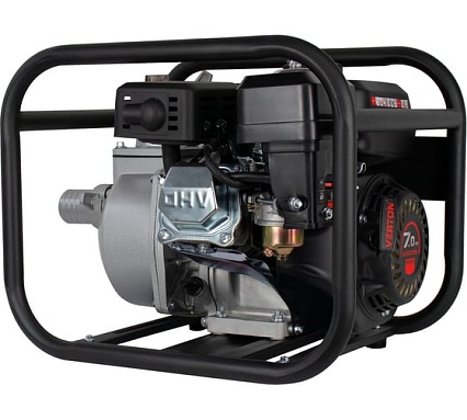 Мотопомпа Verton WP 50/600 7л.с/212см3, 50мм/2", 600л/мин, 36м3/ч, h8м/26, d8мм 01.17548.17552
