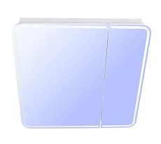 Зеркальный шкаф Style Line Каре 80 см с подсветкой, белый СС-00002276