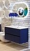 Мебель для ванной Art&Max Torino 80 см сапфир