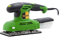 Шлифовальная машина плоскошлифовальная сетевая PROCRAFT industrial платформа 187x90 мм, 12000об/мин, 220Вт PV220