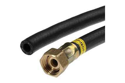 Шланг для газовых баллонов РУСЛО 1/2" чёрный 157 см SGH0F157