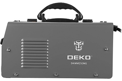 Сварочный полуавтомат Deko DKWM250NG, MIG без газа/MMA/TIG LIFT, 250А 051-4696