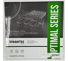 Пила дисковая для пильных центров 430x4.4/3.2x80 мм, Z72, трапеция Woodtec ВИ 337417