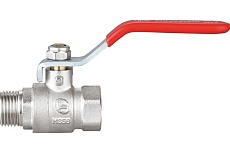 Шаровой Кран DOUBLE-LIN латунный резьбовой, ручка НР/ВР 1&quot; LL1003 (1&quot;)