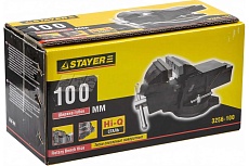 Слесарные тиски Stayer 100 мм 3256-100