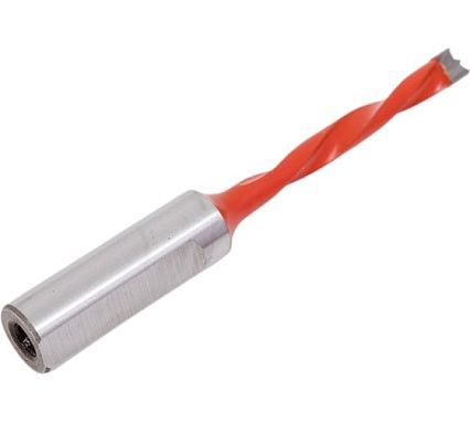 Сверло присадочное усиленное "глухое" (5x77 мм; S=10 мм; LH) ROTIS 412.0577L