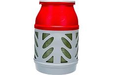 Баллон пропановый полимерно-композитный взрывобезопасный LPG 18.2 л вентиль с российским разъемом Hexagon Ragasco 100579