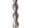 Бур по бетону, двойная спираль, Cobalt W-tip (16x160 мм; SDS PLUS) Denzel 705036
