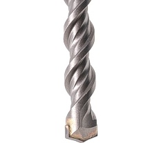 Бур по бетону, двойная спираль, Cobalt W-tip (16x160 мм; SDS PLUS) Denzel 705036