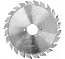 Пила подрезная составная 120x22x2.8/3.6 мм, 12+12T WZ, 5° Deltatools 06-3668