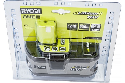 Аккумулятор Ryobi ONE+ RB18L40 4.0Ач 5133001907