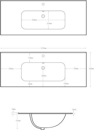 Мебель для ванной Aquanet Милан 100 см дуб светлый Мебель для ванной Aquanet Милан 100 см дуб светлый