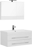 Мебель для ванной Aquanet Нота 90 см камерино белый