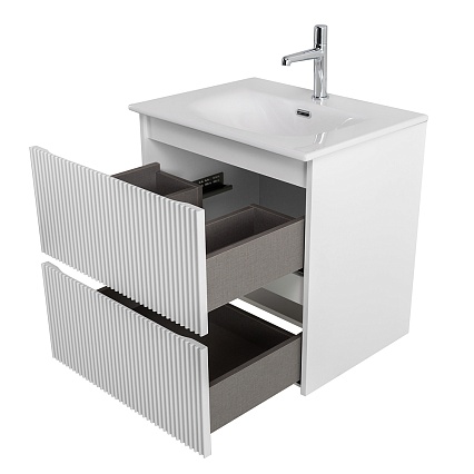 Тумба с раковиной BelBagno Uno-Mini 50 см