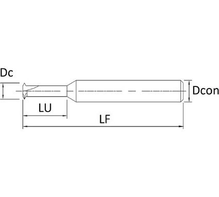 Резьбофреза Эквивалент MHTS0196A04C05-ISO0.45I EMG30