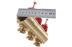 Коллекторы Danfoss FHF-3F с расходомерами для 3 контура 088U0523