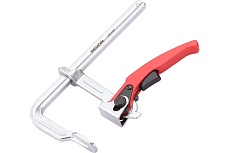 Цельнометаллическая струбцина REKON RF03-160-80 c храповиком 58105