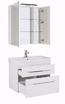 Мебель для ванной Aquanet Виченца 80 см белый