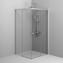 Душевой уголок Am.Pm X-Joy W94G-403-100100-MТ1К 100x100 прозрачный, хром матовый