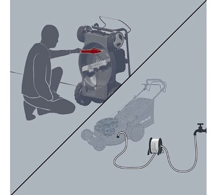 Бензиновая газонокосилка Einhell GE-PM 48 S HW B&S