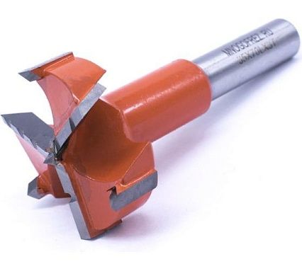 Сверло присадочное чашечное со стружколомом по дереву FT-3T140202L (35х70 мм; хв-к 10 мм; левое вращение) МНОГОФРЕЗ 6615