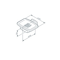 Мыльница подвесная Am.Pm Gem A9034222 черный