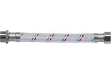 Гибкая подводка для воды ЦС ГИГАНТ 17 нейлон 1/2”Г х 1/2Ш L-20 см, штука ГП002408