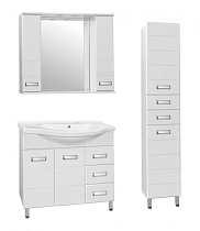 Мебель для ванной Style Line Ирис 100 см белый