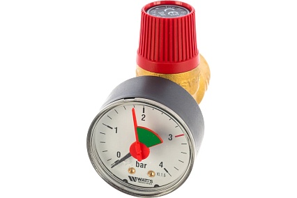 Предохранительный клапан Watts SVM ВВ 1/2" x 3/4", 3 bar 10004648