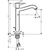 Смеситель для раковины Hansgrohe Metropol Classic 31303000