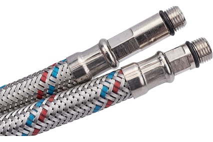 Подводка к смесителю (пара; 2.0 м; 1/2F-M10) VRT 541452