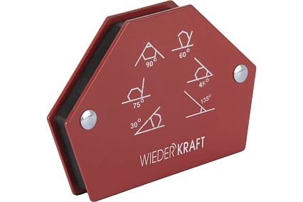 Магнит сварочный 30, 45, 60, 70, 90, 135 градусов, 25Lbs Wiederkraft WDK-65025