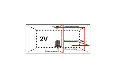 Лазерный уровень ADA PROLiner 2V А00472