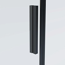 Душевой уголок Vincea Soft 2 VSR-3SO28012CLB 120x80 черный, прозрачное