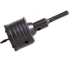 Коронка буровая &quot;МАСТЕР&quot; (80 мм; шестигранный хвостовик) Зубр 2917-80_z01