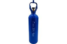 Баллон стальной бесшовный 20 л, 200 атм, синий Газ За Час 2022