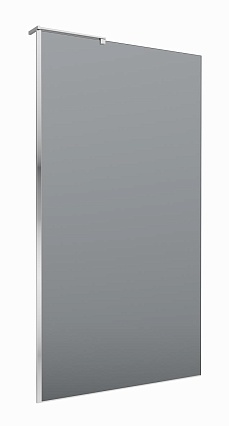 Душевая перегородка Belbagno UNO-L-1-TB-110-GR-Cr 110x200 графит, хром