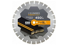 Диск алмазный сегментный Асфальт 450x25.4 мм Kronger A200450