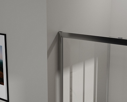 Душевая дверь Vincea Сити (City) VDS-5CT2170CL 170x195 хром, прозрачная