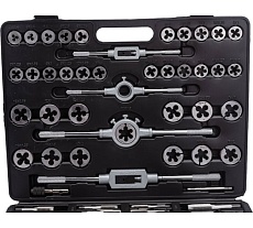 Набор метчиков и плашек Rockforce метрический, 110 предметов RF-B110-1(10453)