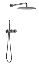 Душевой набор Timo Saona SX-2349/18SM черное золото