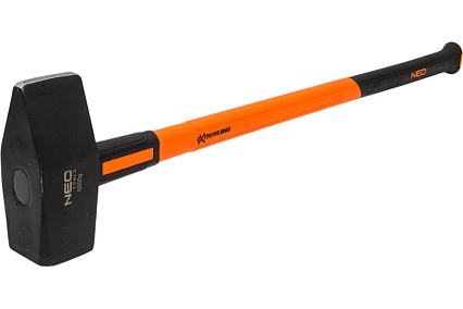 Кувалда с фибергласовой ручкой Neo Tools 6000 г 25-162